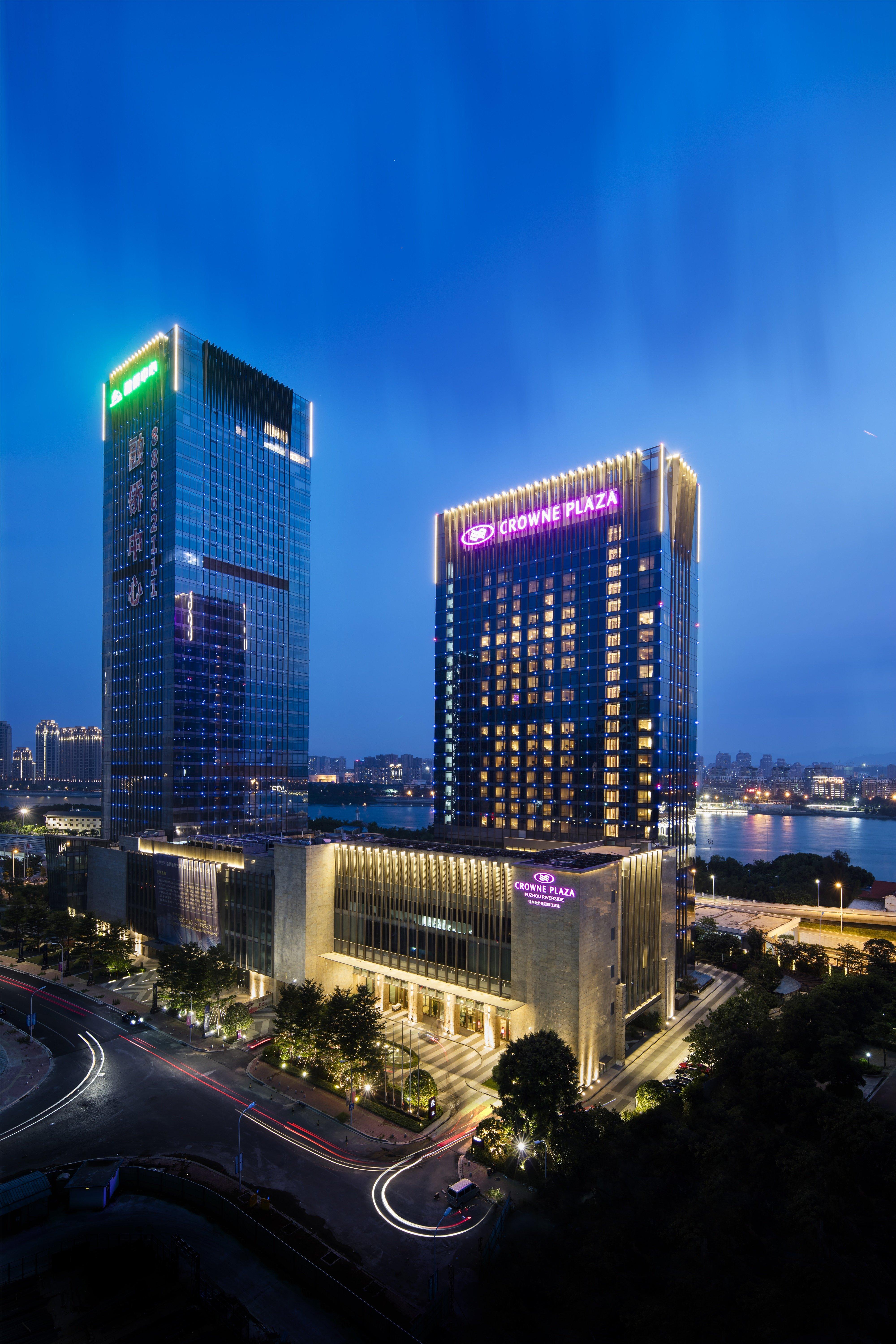 Crowne Plaza Fuzhou Riverside, An Ihg Hotel Экстерьер фото